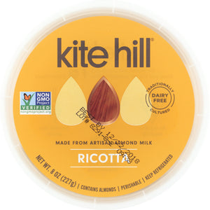 KITE HILL: Cheese Ricotta Artisanal , 8 oz