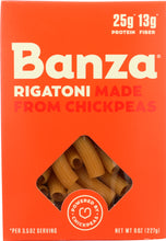 BANZA: Rigatoni Chickpea Pasta, 8 oz
