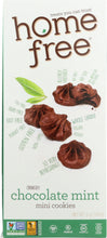 HOMEFREE: Chocolate Mint Mini Cookies Gluten Free, 5 oz