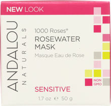 ANDALOU NATURALS: 1000 Roses Rosewater Mask, 1.7 oz