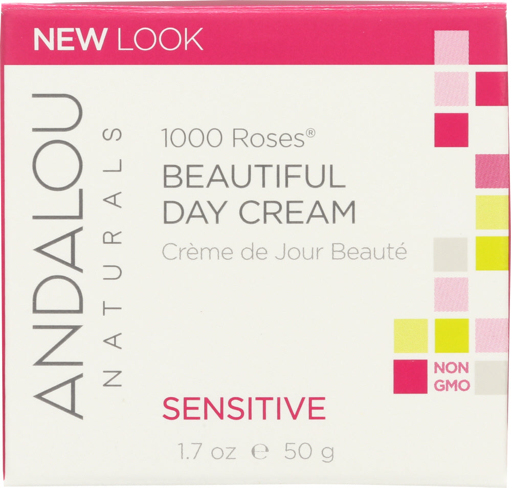 ANDALOU NATURALS: 1000 Roses Beautiful Day Cream, 1.7 oz