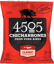 4505 MEATS: Chili & Salt Chicharrones, 1 oz