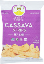 ARTISAN TROPIC: Sea Salt Cassava Strips, 4.5 oz