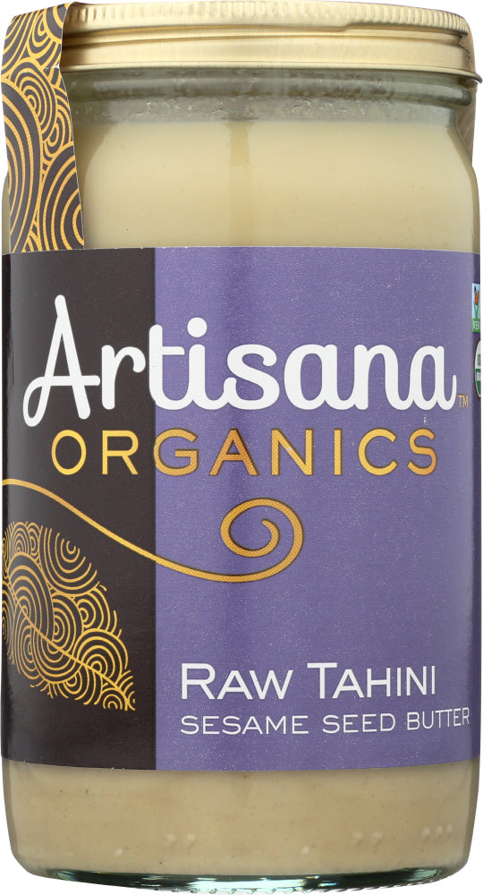 ARTISANA: Raw Organic Tahini Sesame Seed Butter, 14 oz