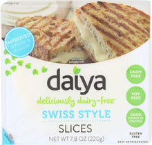 DAIYA: Dairy Free Swiss Style Cheese Slices, 7.8 oz