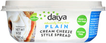 DAIYA: Dairy Free Cream Cheese Style Spread Plain, 8 oz