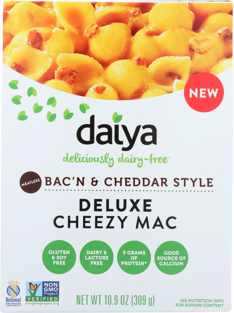 DAIYA: Mac & Cheese Bacon Cheddar, 10.9 oz