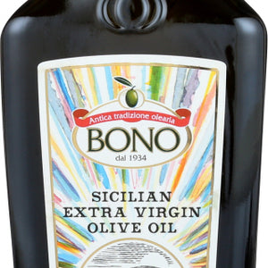 BONO: Organic Sicilian Extra Virgin Olive Oil, 8.45 oz