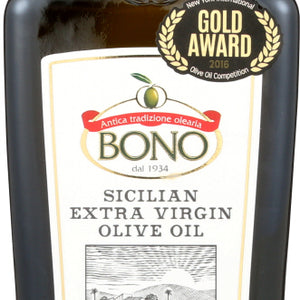 BONO: Sicilian Extra Virgin Olive Oil, 0.5 lt