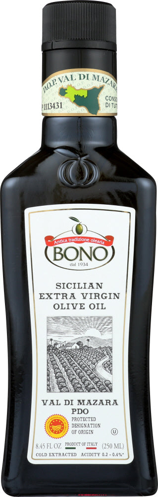 BONO: Sicilian Extra Virgin Olive Oil PDO, 8.45 oz