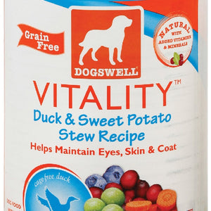 DOGSWELL: Treat Vitality Duck and Sweet Potato, 13 oz