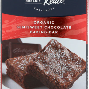 ARTISAN KETTLE: Semisweet Chocolate Baking Bar Organic, 4 oz