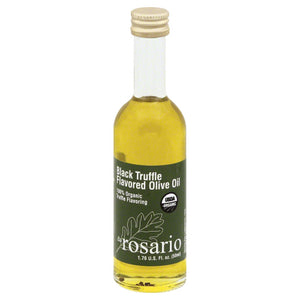 DAROSARIO ORGANICS: Organic Black Truffle Flavored Olive Oil, 1.76 oz