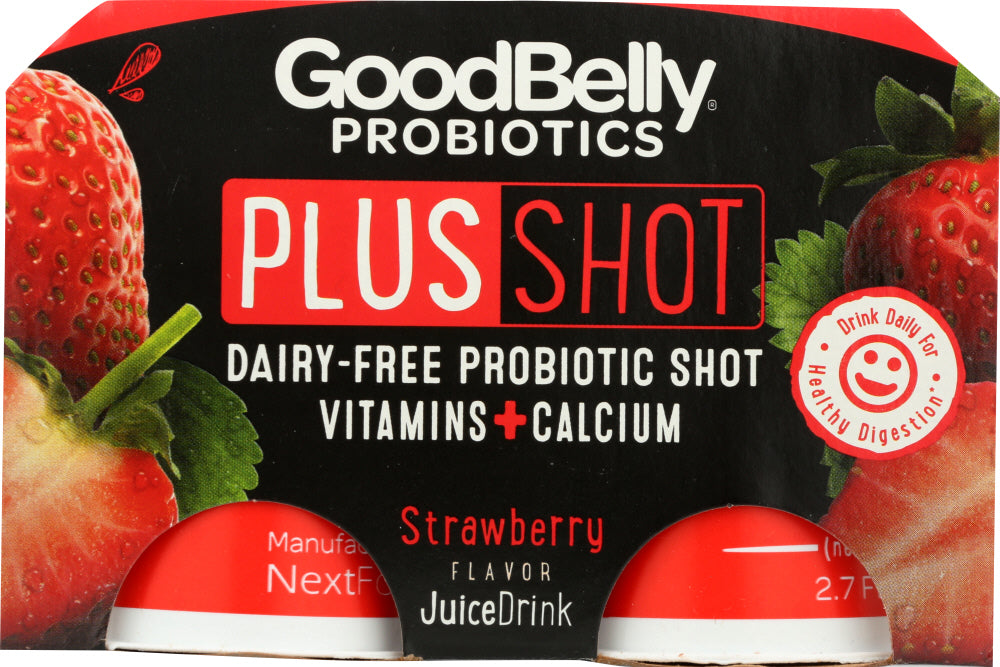 GOOD BELLY: Plus Shot Strawberry Juice, 2.70 oz
