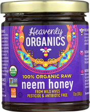 HEAVENLY ORGANICS: Organic Wild Forest Raw Neem Honey, 12 oz