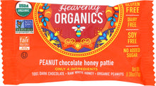 HEAVENLY ORGANICS: Peanut Chocolate Honey Pattie, 0.39 oz