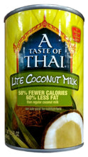 A TASTE OF THAI: Coconut Milk Lite Gluten Free, 13.5 oz