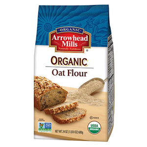 ARROWHEAD MILLS: Organic Oat Flour, 25 lb
