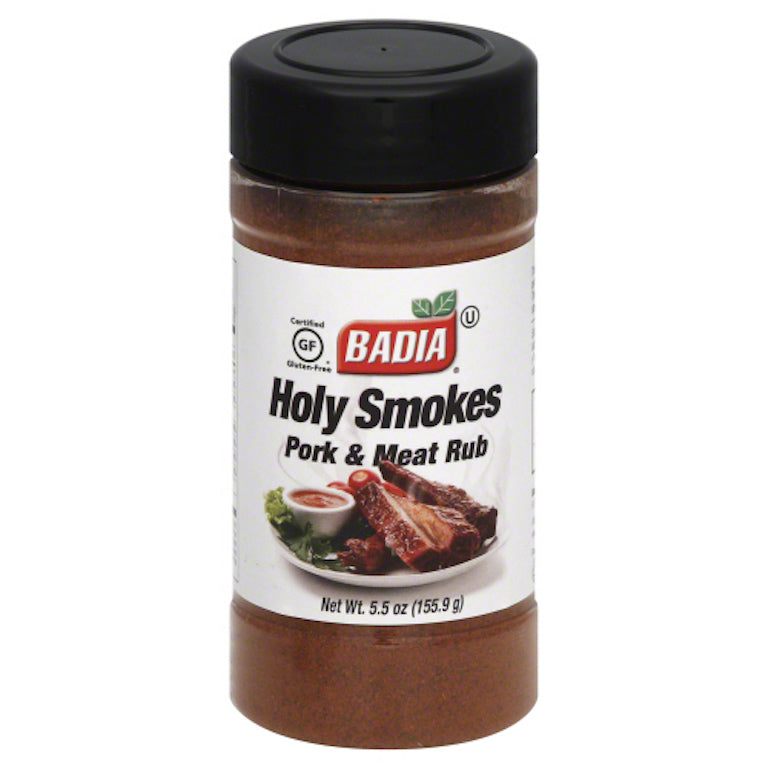 BADIA: Holy Smokes Pork & Meat Rub, 5.5 oz