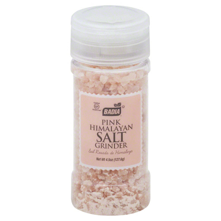 BADIA: Pink Himalayan Salt Grinder, 4.5 oz