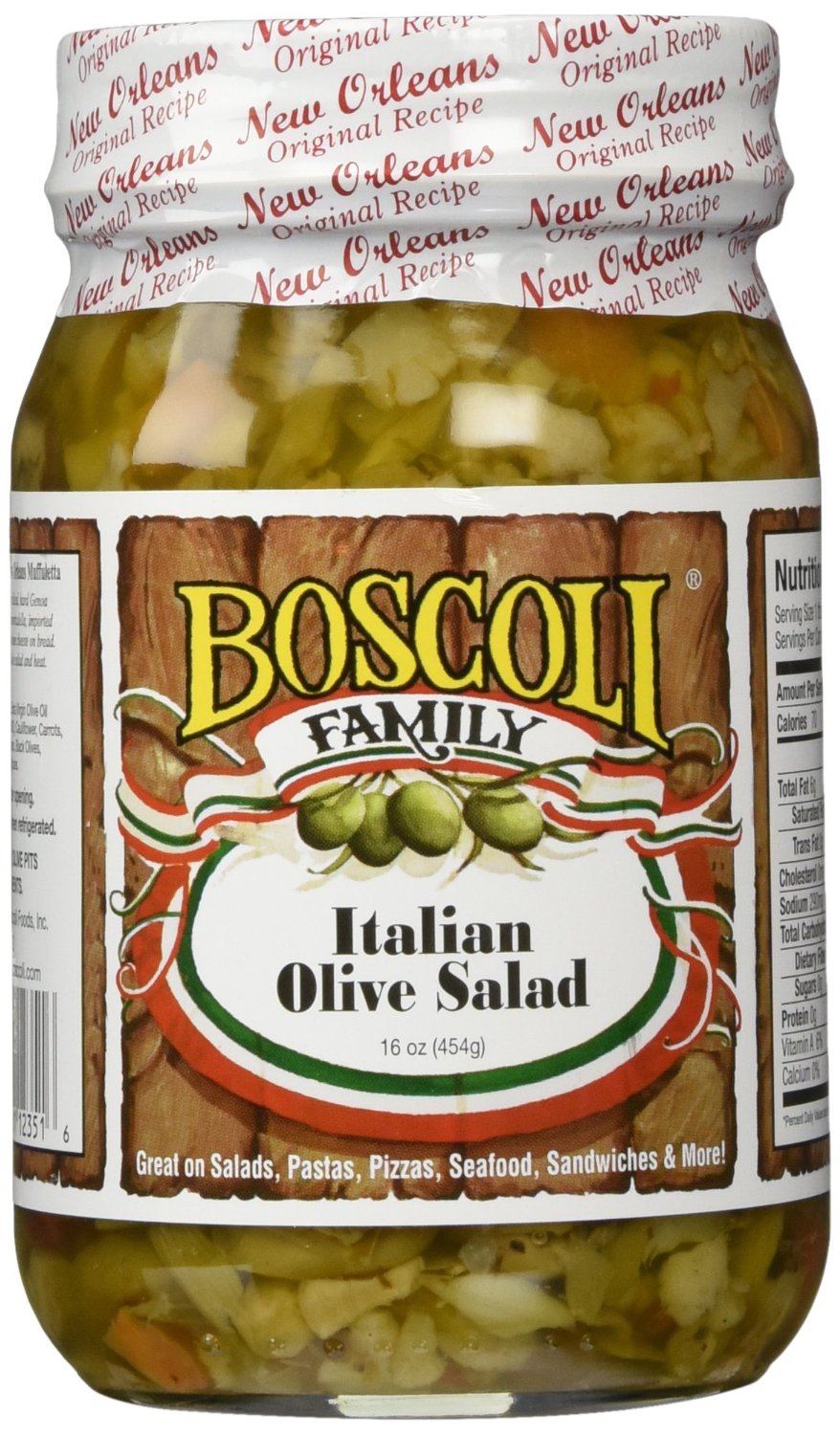 BOSCOLI: Italian Olive Salad, 16 oz