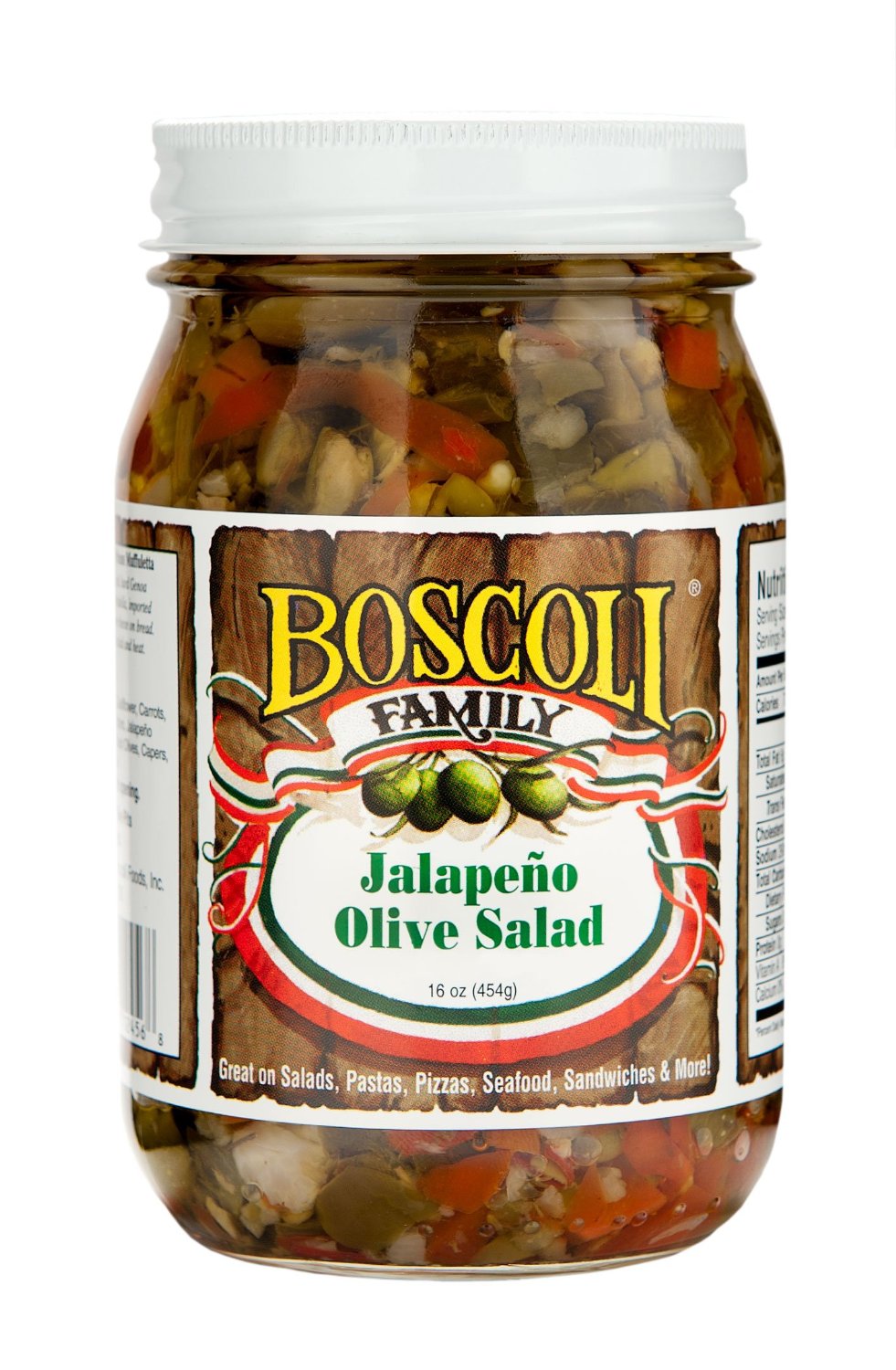 BOSCOLI: Olive Salad Jalapeno, 16 oz