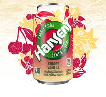HANSEN: Cane Soda Cherry Vanilla 6-12oz, 72 oz