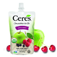 CERES: Apple Berry Smoothie To Go, 3.5 oz