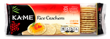 KA ME: Cheese Rice Crackers, 3.5 oz