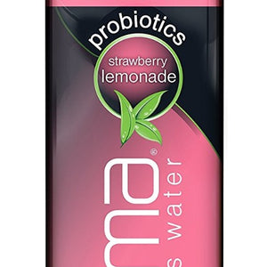KARMA WELLNESS WATER: Probiotics Drink Strawberry Lemonade, 18 oz