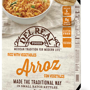 DEL REAL FOODS: Arroz Rice with Vegetables, 1.50 lb