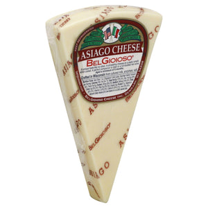 BELGIOIOSO: Asiago Wedge Cheese, 8 oz