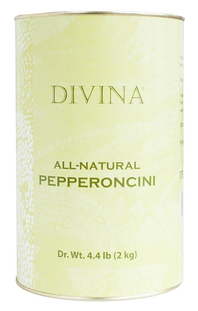 DIVINA: All Natural Pepperoncini, 4.4 lb