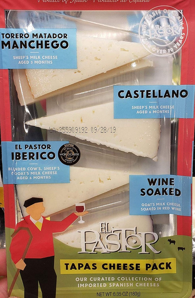 EL PASTOR: Tapas Cheese Pack, 6.35 oz