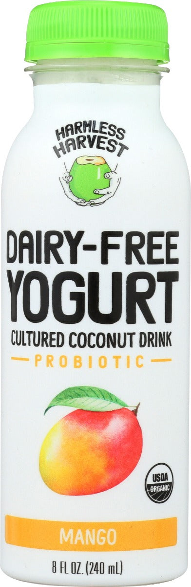 HARMLESS HARVEST: Dairy-Free Yogurt Drink Mango, 8 oz