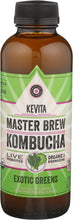 KEVITA: Master Brew Kombucha Exotic Greens, 15.20 oz