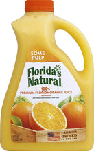 FLORIDAS NATURAL: Orange Juice Some Pulp, 89 oz