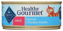 BLUE BUFFALO: Healthy Gourmet Indoor Adult Cat Food Chicken Entree, 5.50 oz