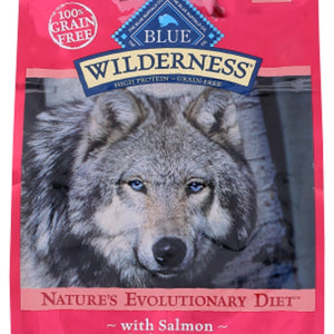 BLUE BUFFALO: Wilderness Adult Dog Food Salmon Recipe, 4.50 lb