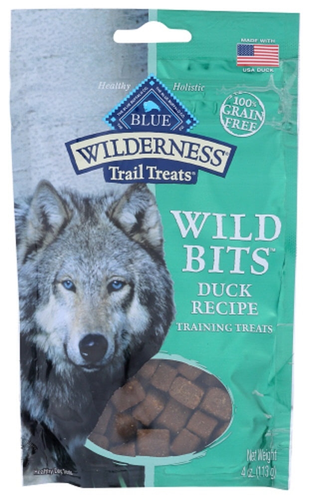 BLUE BUFFALO: Wilderness Trail Treats for Dog Duck Recipe, 4 oz