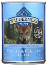 BLUE BUFFALO: Wilderness Puppy Food Turkey & Chicken Grill, 12.50 oz
