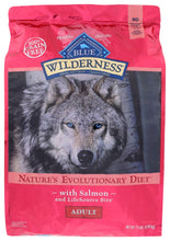 BLUE BUFFALO: Wilderness Adult Dog Food Salmon Recipe, 11 lb