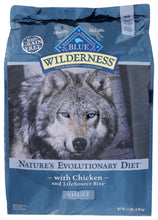 BLUE BUFFALO: Wilderness Adult Dog Food Chicken Recipe, 11 lb