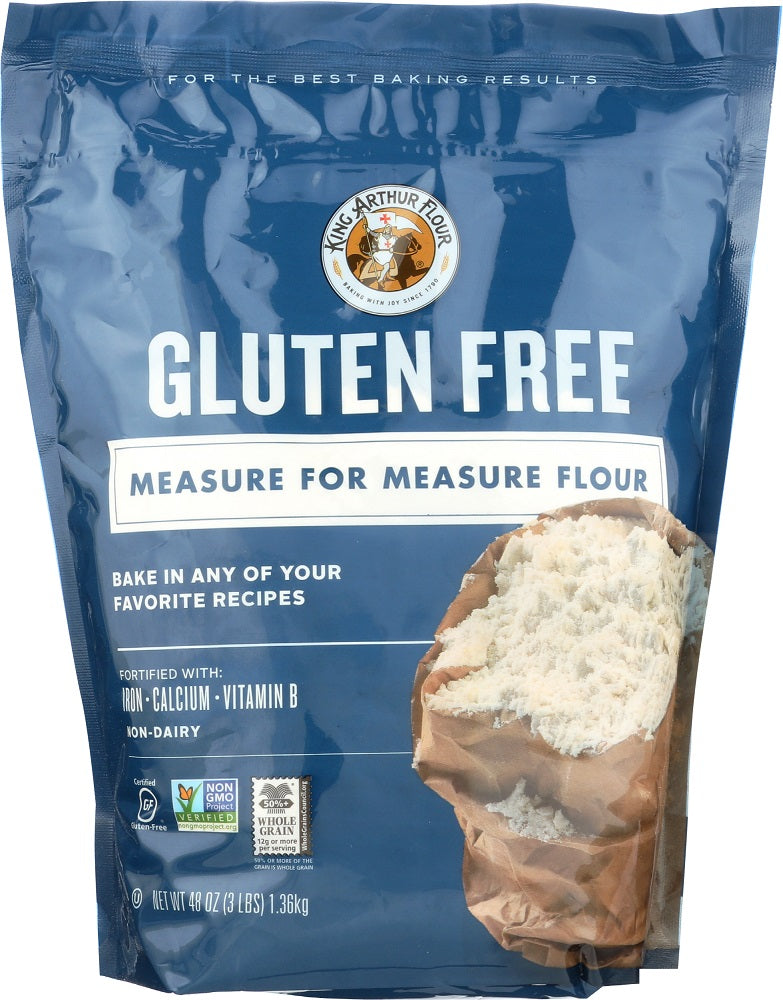 KING ARTHUR FLOUR: Gluten Free Measure for Measure Flour, 3 lb