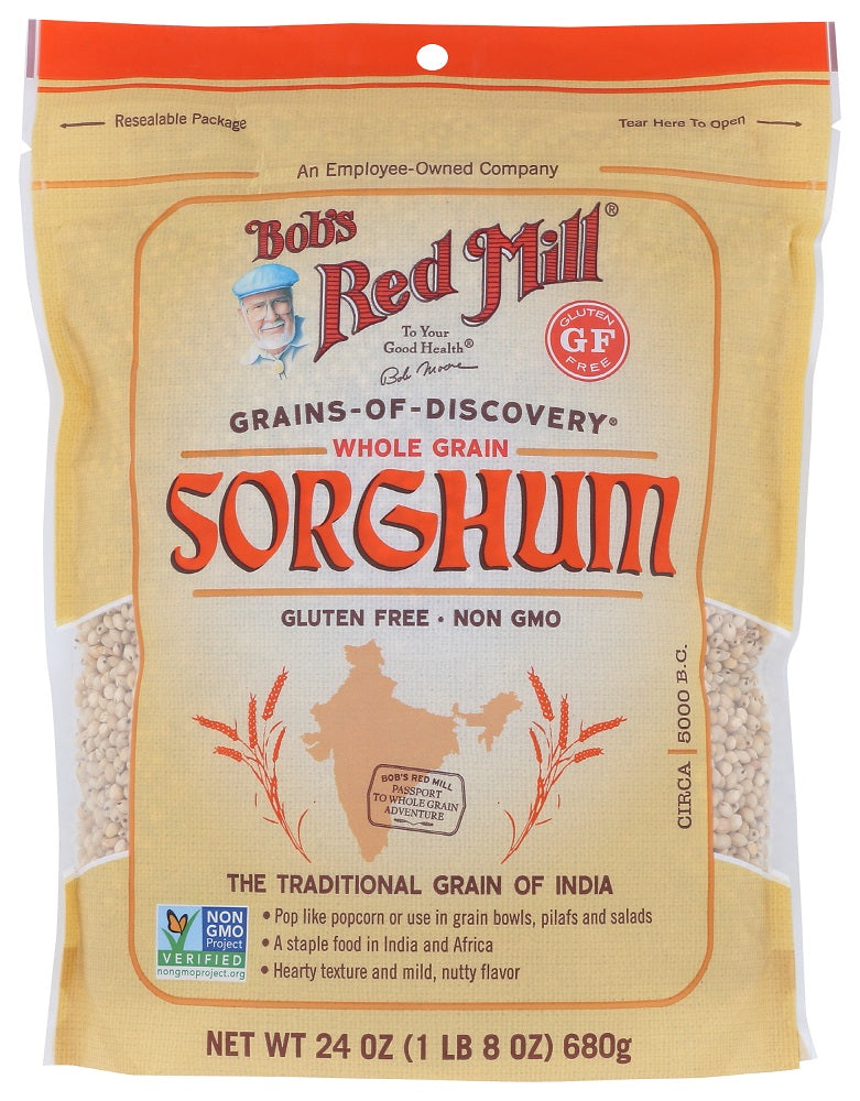 BOB'S RED MILL: Gluten Free Whole Grain Sorghum, 24 oz