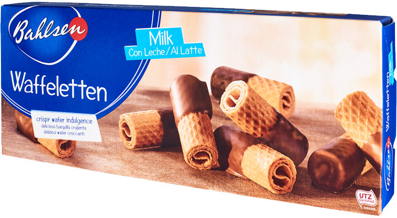 BAHLSEN: Milk Chocolate Wafer Roll, 3.5 oz