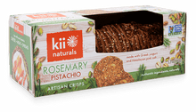 KII NATURALS: Rosemary & Pistachio Crisps, 5.3 oz