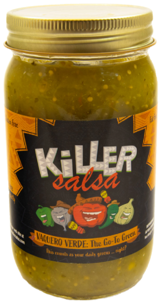 KILLER SALSA: Vaquero Verde Salsa, 16 oz